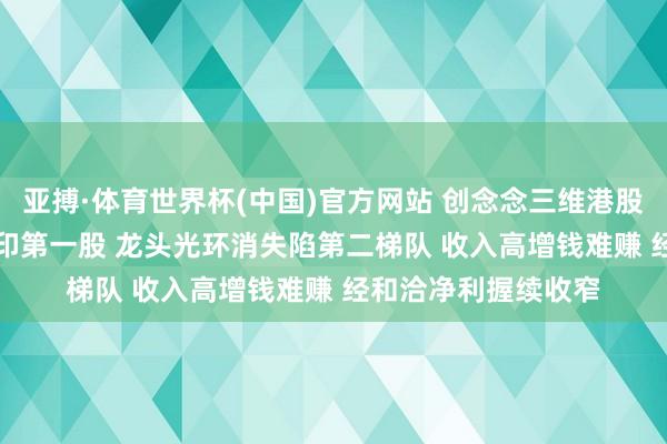 亚搏·体育世界杯(中国)官方网站 创念念三维港股IPO:销耗级3D打印第一股 龙头光环消失陷第二梯队 收入高增钱难赚 经和洽净利握续收窄